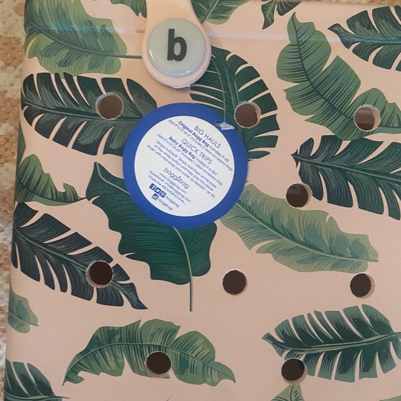 Bogg bag SOLD OUT LIMITED EDITION baby PALM LEAVES - Picture 4 of 4